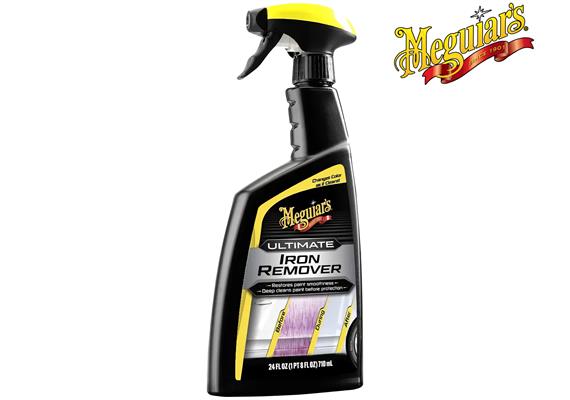 MEGUIARS Ultimate Iron Remover, Spray 710 ml Eisen- Industriepartikel Entferner - 039