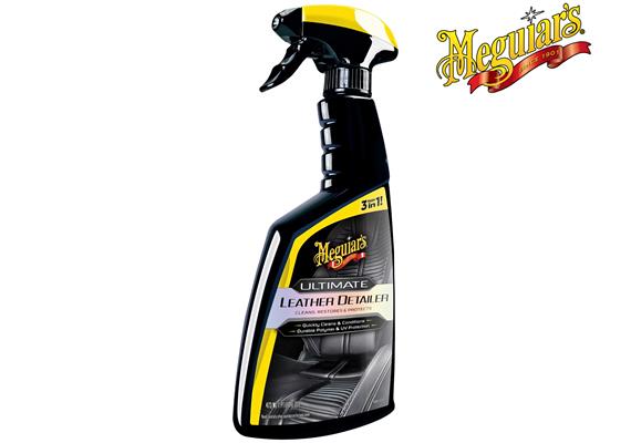 MEGUIARS Ultimate Leather Detailer, Spray 473 ml Lederreiniger Lederpflege UV-Schutz - 039
