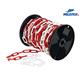 MEISTER Absperrkette rot/weiss Ø 8 Kunststoff 48 x 26 x 8 mm (Rolle 25 m)