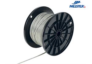 MEISTER Drahtseil Stahl Ø 5 mm blank MBL 1360kg Belastbarkeit 272kg