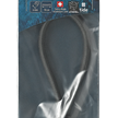 MEISTER Expanderhaken Polyester Ø 6 mm schwarz Recycling OceanYarn elastisch - 057 | Bild 2