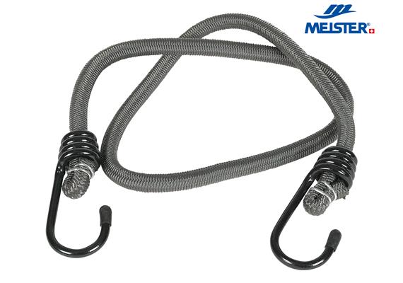 MEISTER Gummizug Polyester Ø 10 mm schwarz L=800 mm Recycling OceanYarn elastisch