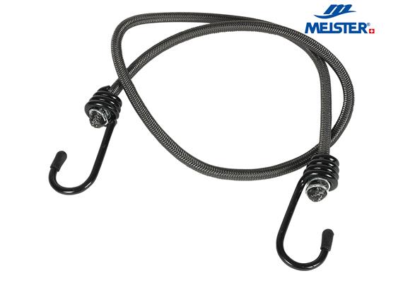 MEISTER Gummizug Polyester Ø 8 mm schwarz L=800 mm Recycling OceanYarn elastisch - 057
