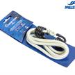 MEISTER Gummizug Polyester Ø 8 mm weiss L=800 mm Recycling OceanYarn elastisch - 057 | Bild 2