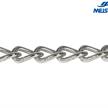 MEISTER Panzerkette Stahl Ø 2.5 mm vernickelt (Rolle 8 m) Belastbarkeit 16 kg - 305 | Bild 2