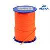 MEISTER Richtschnur Polyester Ø 2.5 mm neonorange (Rolle 100 m) Trassierschnur MBL50kg