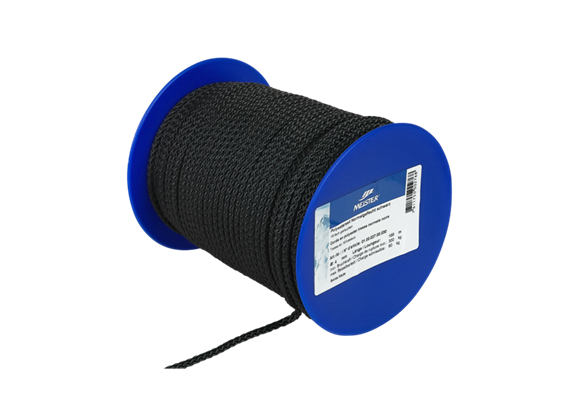 Meister Seil Polyester 4 mm 100 m schwarz