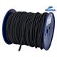 MEISTER Seil Polyester elastischl Ø 8 mm schwarz (Rolle 100 m) hochfest MBL 260kg - 057