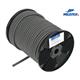 MEISTER Seil Polyester Ø 10 mm schwarz (Rolle 65 m) Recycling OceanYarn elastisch - 057