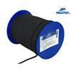 MEISTER Seil Polyester Ø 4 mm schwarz (Rolle 100 m) hohe Festigkeit MBL 300kg