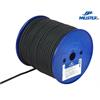 MEISTER Seil Polyester Ø 6 mm schwarz (Rolle 100 m) hohe Festigkeit MBL 700kg