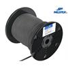 MEISTER Seil Polyester Ø 6 mm schwarz (Rolle 100 m) Recycling OceanYarn MBL700kg - 057