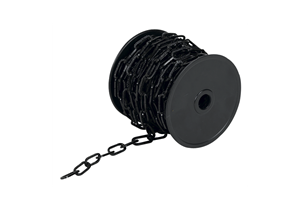 Meister Zierkette schwarz 3x29x14mmx20m vierkant gehämmert