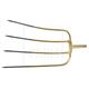 Mistgabel - SAHLI, ovale 4 Zinken, B 225mm, Zinkenlänge 260mm, ohne Stiel - 066