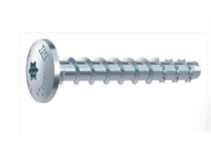Montageschienen-Betonschrauben Profix PBS-MS verzinkt TX30 7.5 x 60mm