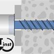 Mungo MCS-S Betonschrauben Ø 6 x 40 (Ø 5x7.5mm) 6-kantt SW 13 Zinklamellen beschichtet | Bild 6