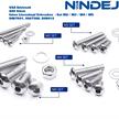 NINDEJIN Inbus Linsenkopf-Schrauben Set 880 Stk. M2/M3/M4/M5 V2A Edelstahl | Bild 2