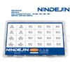 NINDEJIN Inbus Senkschrauben Set 880 Stk. M2/M3/M4/M5 V2A Edelstahl
