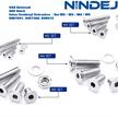 NINDEJIN Inbus Senkschrauben Set 880 Stk. M2/M3/M4/M5 V2A Edelstahl | Bild 2