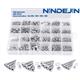 NINDEJIN Inbus Zylinderschrauben-Set 880 Stk. M2/M3/M4/M5 V2A Edelstahl