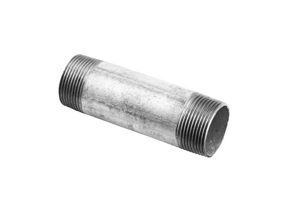 Nippel geschweisst + verzinkt +GF+ Nr. 530 L 100mm 2 1/2" - 433
