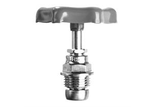 NYFFENEGGER Oberteil zu Auslaufventil 1/2" mit Handrad Messing verchromt