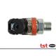 Oetiker TST Druckluft Sicherheitskupplung AG 3/8" A1 NW 5.5 mm schwenkbar mit Entlüftung