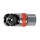Oetiker TST Druckluft Stecknippel DN8 (10) mit Schlauchtülle Ø 8mm