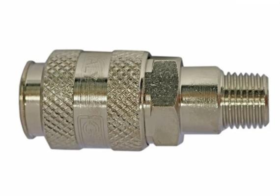 Orion Druckluft Kupplung mit AG 1/2" Schweizer Norm
