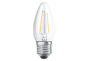 OSRAM LED-Lampe Retrofit Classic B E27 4.8W 470lm dim