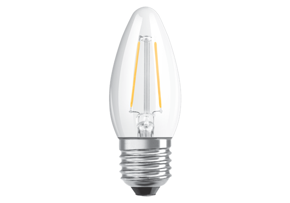 OSRAM LED-Lampe Retrofit Classic B E27 4.8W 470lm dim