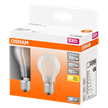 OSRAM LED-Lampe Retrofit Star Classic A E27 10.0W 1521lm 2Stk. warm matt | Bild 2