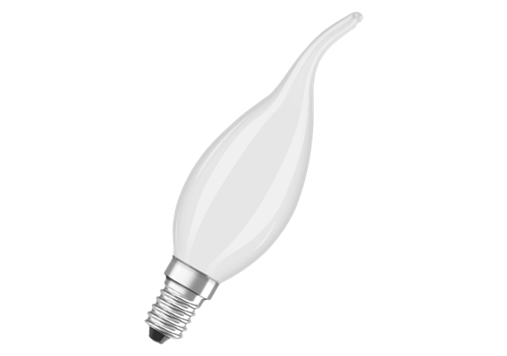 OSRAM LED-Lampe Retrofit Superstar Classic BA E14 5.0W 470lm dim matt