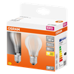 OSRAM LED-Lampe Star Classic A E27 4.0W 470lm 3Stk. warm matt | Bild 2