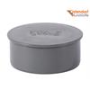 OSTENDORF KUNSTSTOFFE Muffenstopfen grau Ø 90 mm PP HTsafeM