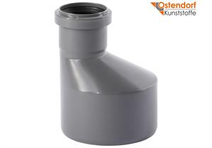 OSTENDORF KUNSTSTOFFE Reduktion grau Ø 110 - 50 mm PP HTsafeR