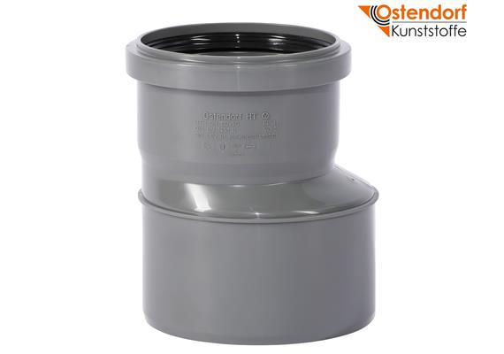OSTENDORF KUNSTSTOFFE Reduktion grau Ø 110 - 90 mm PP HTsafeR