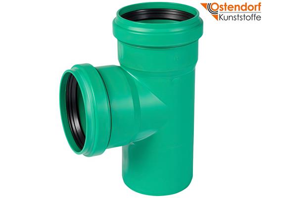 OSTENDORF KUNSTSTOFFE T-Stück grün Ø 110/110 mm 87,5° PP KG2000 EA