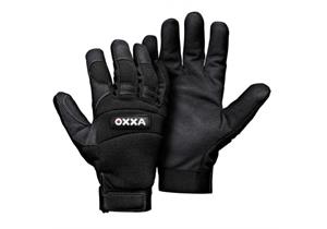 OXXA Handschuhe schwarz X-Mech Gr. 10 aus verschleissfestem Armor Skin