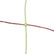 PATURA Elektrozaunnetz Kombi Länge 50 m, 90 cm hoch Grün/Orange mit Doppelspitze - 263 | Bild 2