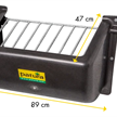 PATURA Kunststoff-Heuraufe, Slow-Feeder, für Pferde - 263 | Bild 2
