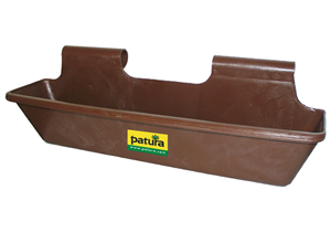 PATURA Kunststoff-Langtrog, 50 l, zum Einhängen (erhöht) - 263