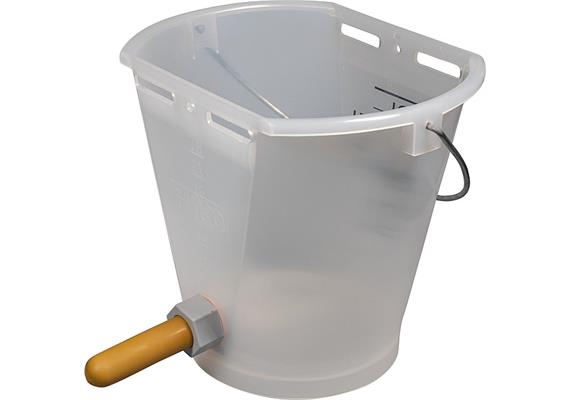 Patura Nuckel-Tränkeeimer 9 Liter transparent - 263