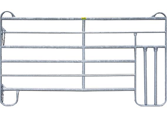 PATURA Panel-6 mit Kälberschlupf 3.00 m, Breite 3.00m, Höhe 1.70m, 45 kg - 263