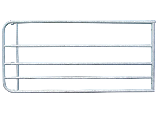 PATURA Profi-Weidezauntor, Länge 2,00 – 3,00 m, 1 Strebe (Montagemaß: 1,90 - 2,90 m) - 263