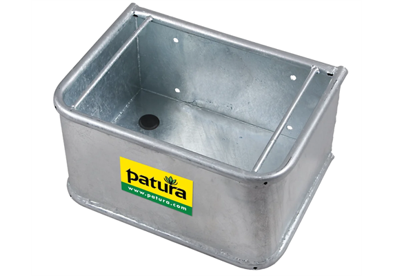 PATURA Rechtecktrog Feuerverzinkt 28 l - 263