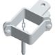 Patura Schelle Quadrat 90mm, 1 Halter verzinkt 303310 - 263