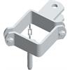 Patura Schelle Quadrat 90mm, 1 Halter verzinkt 303310 - 263