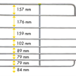 PATURA Steckfix-Horde XL, Höhe 1.10 m, Länge 1,83 m, 1 Mittelstrebe - 263 | Bild 2