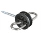PATURA Torgriffisolator, Edelstahl Holzgewinde, 4 St.